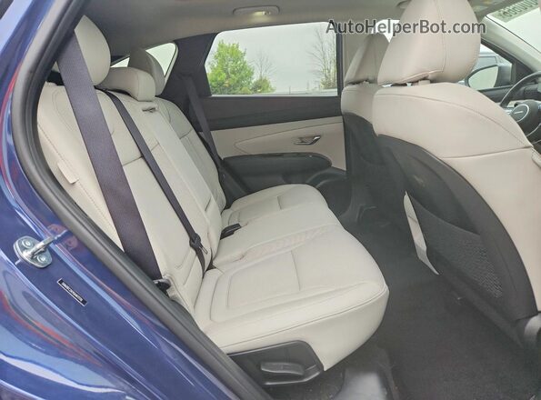 5NMJECDE9SH477770 2025 HYUNDAI TUCSON Синий Вид задней части салона
