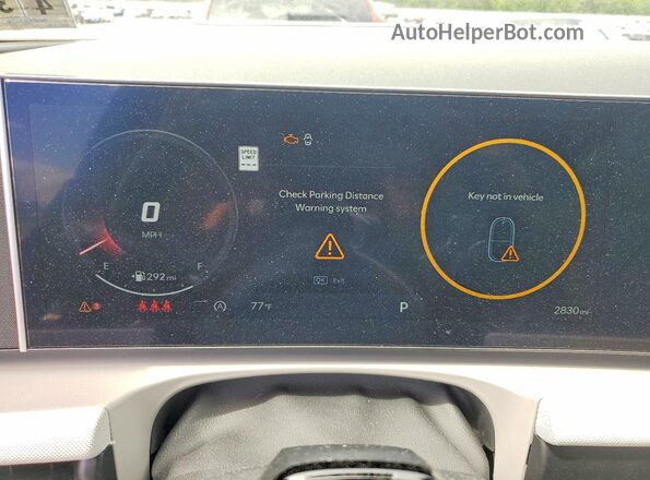 5NMJECDEXTH608402 2026 HYUNDAI TUCSON Черный Вид щитка приборов