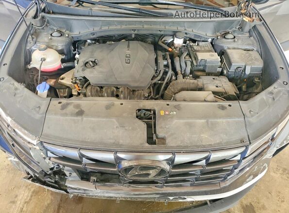 5NMJF3AE0PH277093 2023 HYUNDAI TUCSON Gray ძრავის განყოფილების ხედი