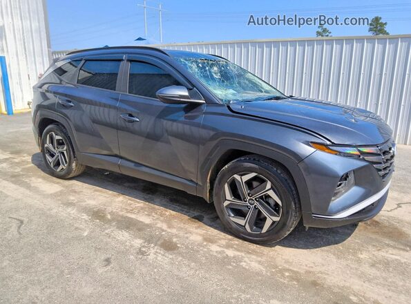 5NMJF3AE1NH096565 2022 HYUNDAI TUCSON Gray Delantero derecho