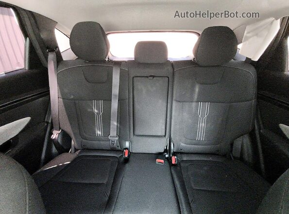 5NMJF3AE1NH096565 2022 HYUNDAI TUCSON Gray Vista de los asientos traseros