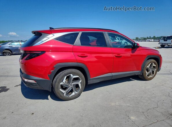 5NMJF3AE1PH250677 2023 HYUNDAI TUCSON Burgundy Trasero derecho