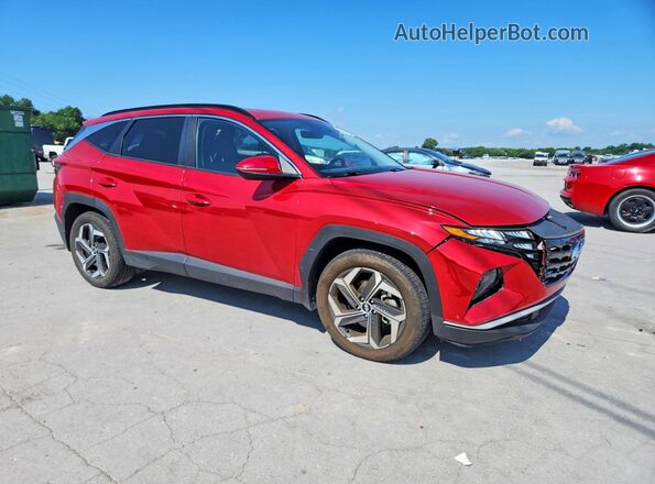 5NMJF3AE1PH250677 2023 HYUNDAI TUCSON Burgundy Delantero derecho