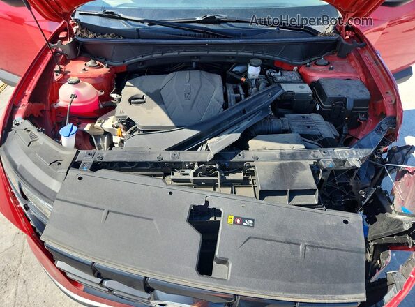 5NMJF3AE1PH250677 2023 HYUNDAI TUCSON Burgundy Vista del compartimento del motor