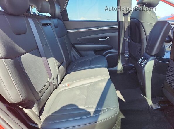 5NMJF3AE1PH250677 2023 HYUNDAI TUCSON Burgundy Vista interior trasera