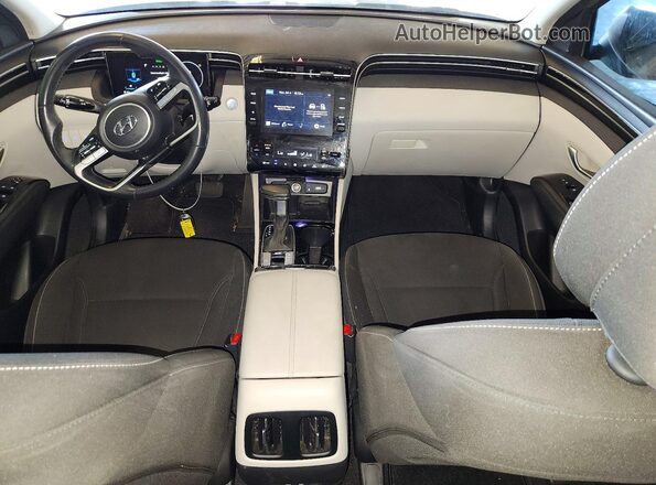 5NMJF3AE2NH007781 2022 HYUNDAI TUCSON Silver წინა პანელის ხედი