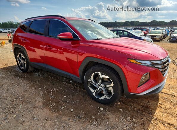 5NMJF3AE3NH009233 2022 HYUNDAI TUCSON Red Передня права чверть