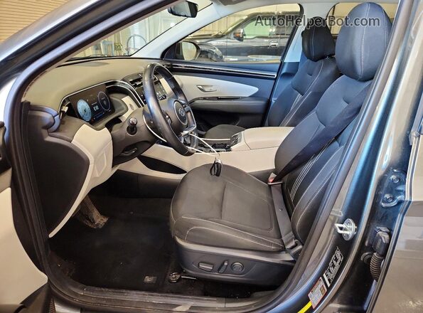 5NMJF3AE3NH099659 2022 HYUNDAI TUCSON Gray Սալոնի դիմացի տեսք
