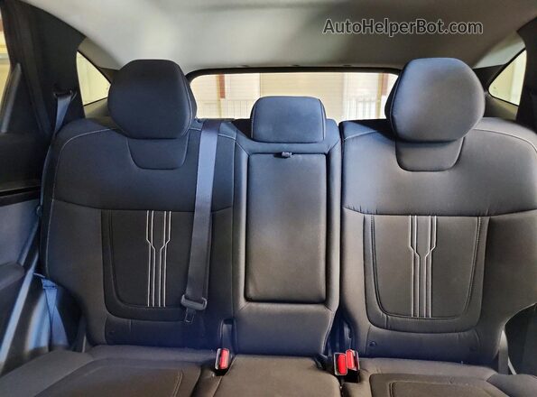 5NMJF3AE3NH099659 2022 HYUNDAI TUCSON Gray Հետևի նստատեղերի տեսք