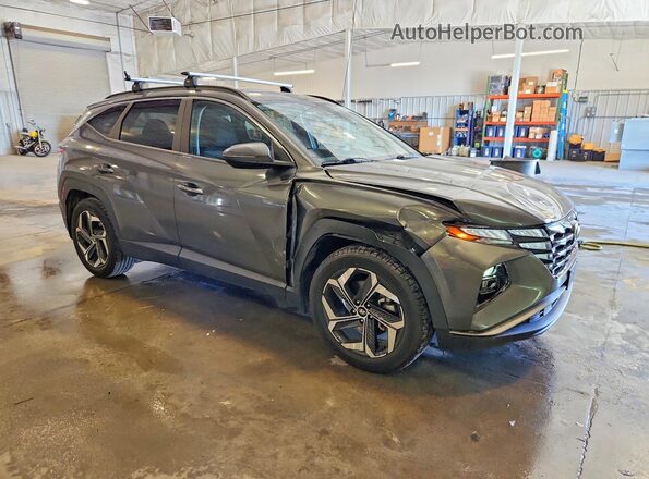5NMJF3AE3NH099659 2022 HYUNDAI TUCSON Gray Առջևի աջ