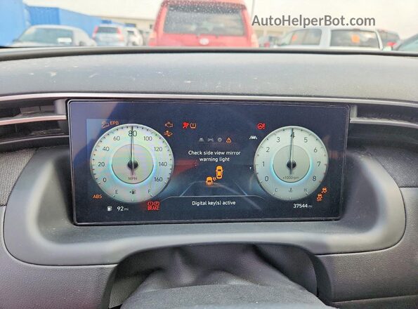 5NMJF3AE3PH212822 2023 HYUNDAI TUCSON Серебряный Вид щитка приборов