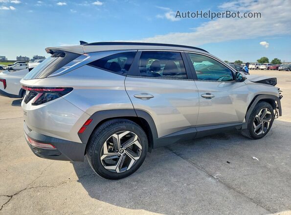 5NMJF3AE5NH001621 2022 HYUNDAI TUCSON Серебряный Задняя правая четверть