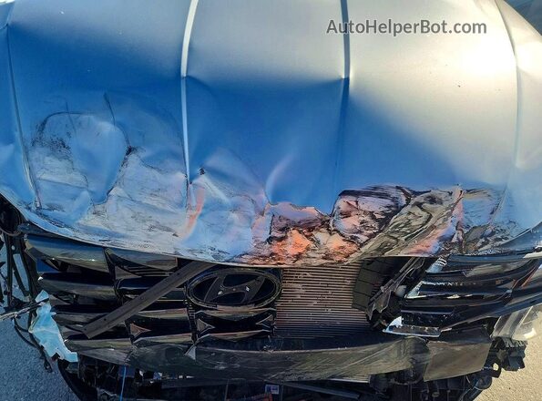 5NMJF3AE5NH001621 2022 HYUNDAI TUCSON Серебряный Вид задней части салона
