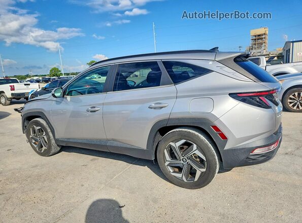 5NMJF3AE5NH001621 2022 HYUNDAI TUCSON Серебряный Задняя левая четверть