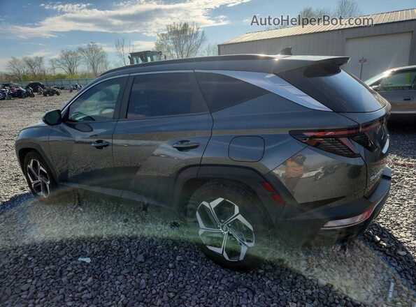 5NMJF3AE5NH070583 2022 HYUNDAI TUCSON Gray Հետևի ձախ