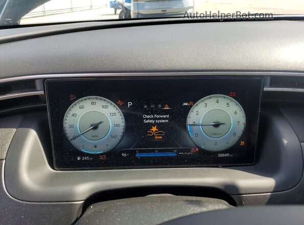 5NMJF3AE5PH257471 2023 HYUNDAI TUCSON Черный Вид щитка приборов