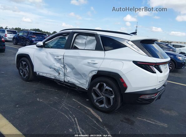 5NMJF3AE6NH003717 2022 HYUNDAI TUCSON Белый Задняя левая четверть
