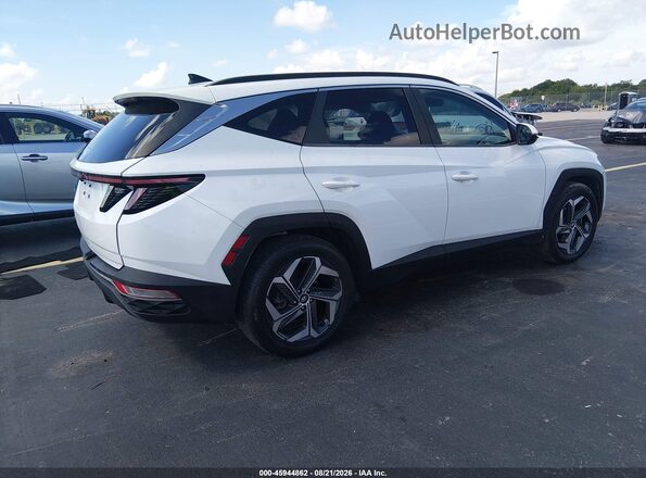 5NMJF3AE6NH003717 2022 HYUNDAI TUCSON Белый Задняя правая четверть