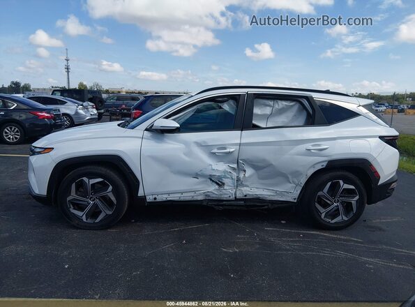 5NMJF3AE6NH003717 2022 HYUNDAI TUCSON Белый Панорамный вид салона 360°