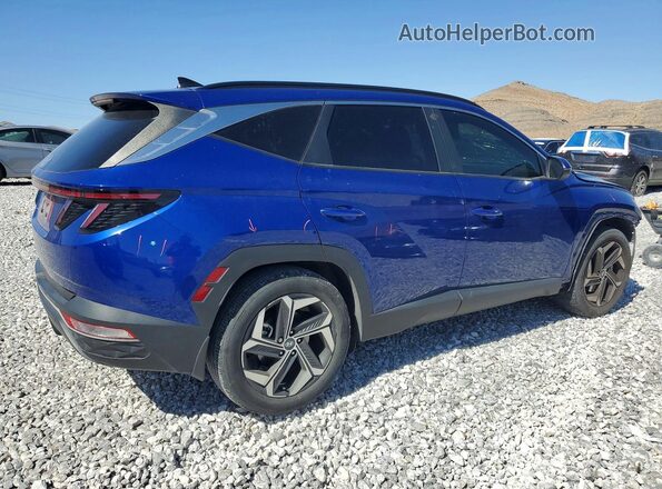 5NMJF3AE6NH161023 2022 HYUNDAI TUCSON Blue უკანა მარჯვენა