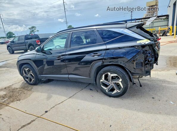 5NMJF3AE7PH195619 2023 HYUNDAI TUCSON Black Rear left