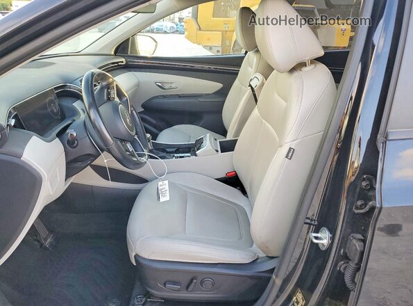 5NMJF3AE8PH169837 2023 HYUNDAI TUCSON Черный Вид салона спереди