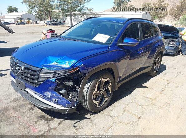 5NMJF3AE9PH226790 2023 HYUNDAI TUCSON Синий Передняя левая четверть