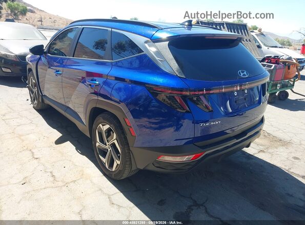 5NMJF3AE9PH226790 2023 HYUNDAI TUCSON Синий Задняя левая четверть