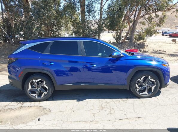 5NMJF3AE9PH226790 2023 HYUNDAI TUCSON Синий Вид задней части салона