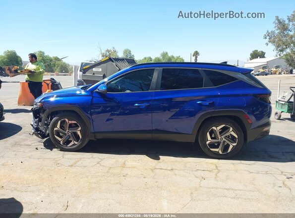 5NMJF3AE9PH226790 2023 HYUNDAI TUCSON Синий Панорамный вид салона 360°