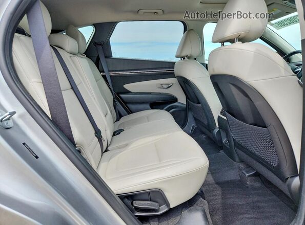 5NMJF3AE9PH268862 2023 HYUNDAI TUCSON Silver უკანა სალონის ხედი