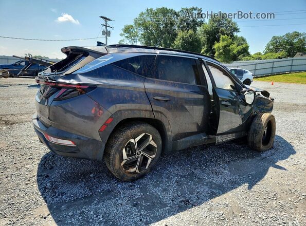5NMJF3AEXNH070367 2022 HYUNDAI TUCSON Gray Հետևի աջ