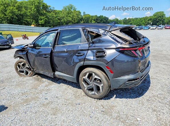 5NMJF3AEXNH070367 2022 HYUNDAI TUCSON Gray Հետևի ձախ