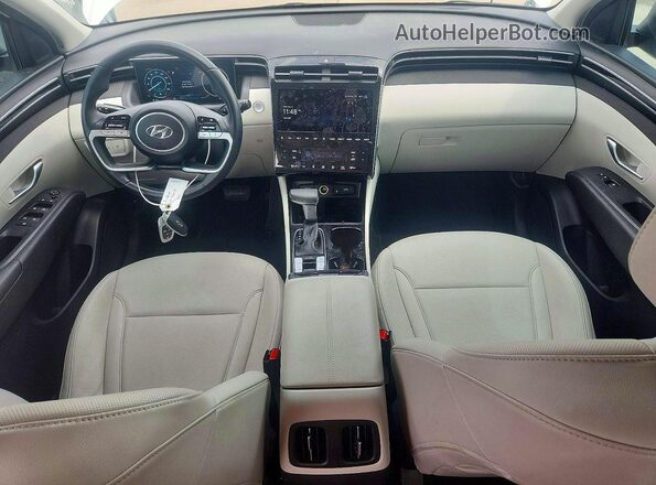 5NMJF3DE4RH331137 2024 HYUNDAI TUCSON White Widok deski rozdzielczej