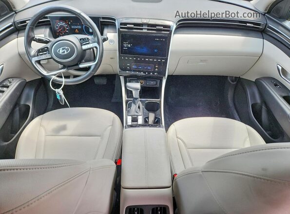 5NMJF3DE5RH398782 2024 HYUNDAI TUCSON Gray წინა პანელის ხედი