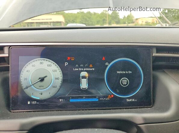 5NMJF3DEXRH298984 2024 HYUNDAI TUCSON Черный Вид щитка приборов
