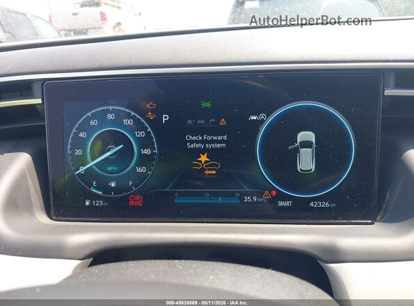 5NMJF3DEXRH307389 2024 HYUNDAI TUCSON Серый Вид задних сидений