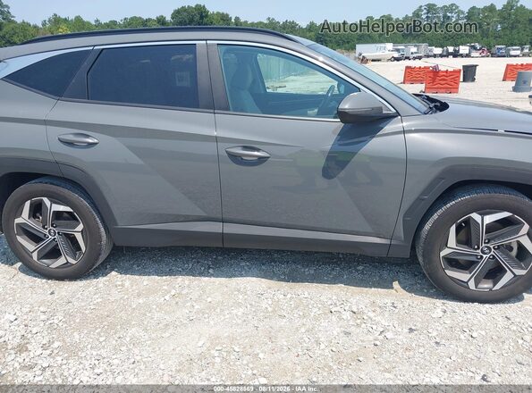 5NMJF3DEXRH307389 2024 HYUNDAI TUCSON Серый Вид задней части салона