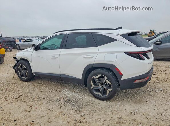 5NMJF3DEXRH374347 2024 HYUNDAI TUCSON White Trasero izquierdo
