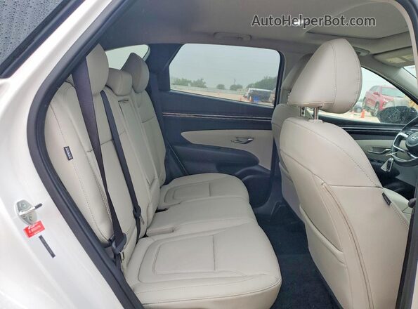 5NMJF3DEXRH374347 2024 HYUNDAI TUCSON White Vista interior trasera
