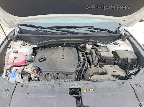 5NMJF3DEXRH374347 2024 HYUNDAI TUCSON White Vista del compartimento del motor