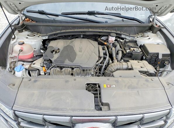 5NMJFCAE0NH099330 2022 HYUNDAI TUCSON Silver Widok komory silnika