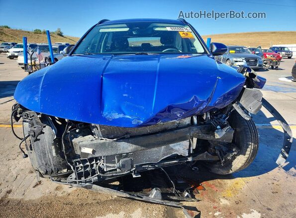 5NMJFCAE0NH107085 2022 HYUNDAI TUCSON Blue Front view
