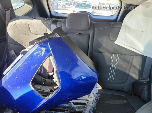 5NMJFCAE0NH107085 2022 HYUNDAI TUCSON Blue Rear seats view