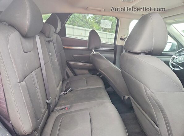 5NMJFCAE0NH115848 2022 HYUNDAI TUCSON Blue Vista interior trasera