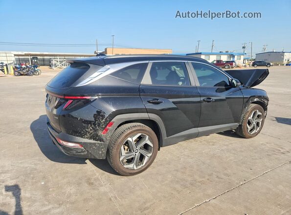 5NMJFCAE0NH121987 2022 HYUNDAI TUCSON Black უკანა მარჯვენა
