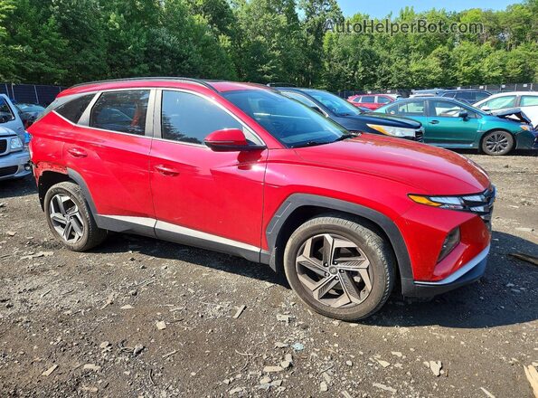 5NMJFCAE0PH255773 2023 HYUNDAI TUCSON Red Przód prawy