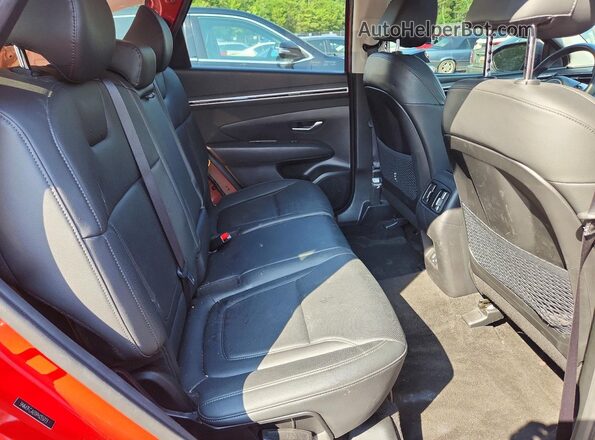 5NMJFCAE0PH255773 2023 HYUNDAI TUCSON Red Widok wnętrza z tyłu