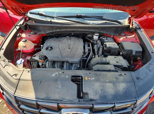 5NMJFCAE0PH255773 2023 HYUNDAI TUCSON Red Widok komory silnika