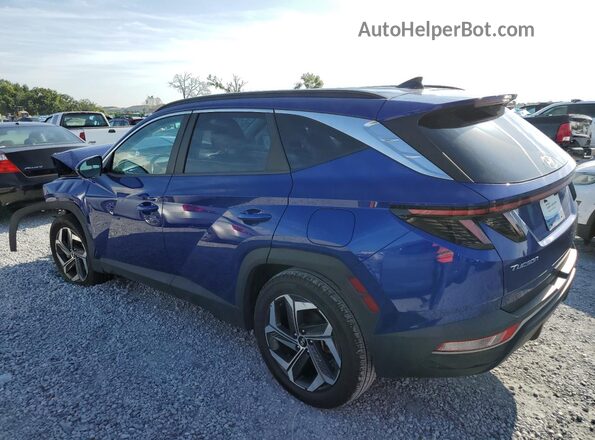 5NMJFCAE1NH030081 2022 HYUNDAI TUCSON Blue უკანა მარცხენა